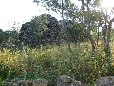 bories dans le Vaucluse