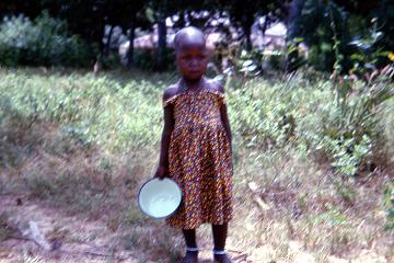 fillette tchadienne